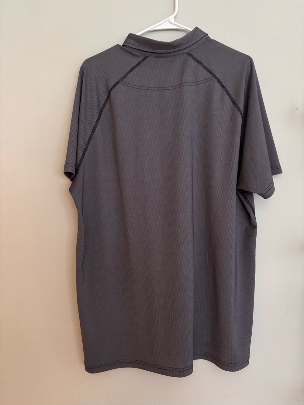 Rhone Men's Gray Delta Pique Polo XL - Picture 5 of 7